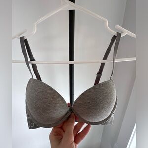 La SENZA Light Gray Bra